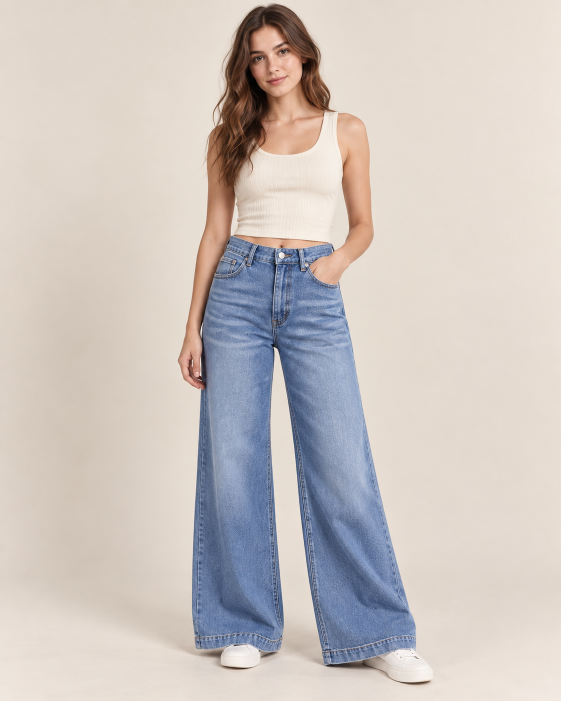 Jeans Lucía de pierna ancha · imagen 5