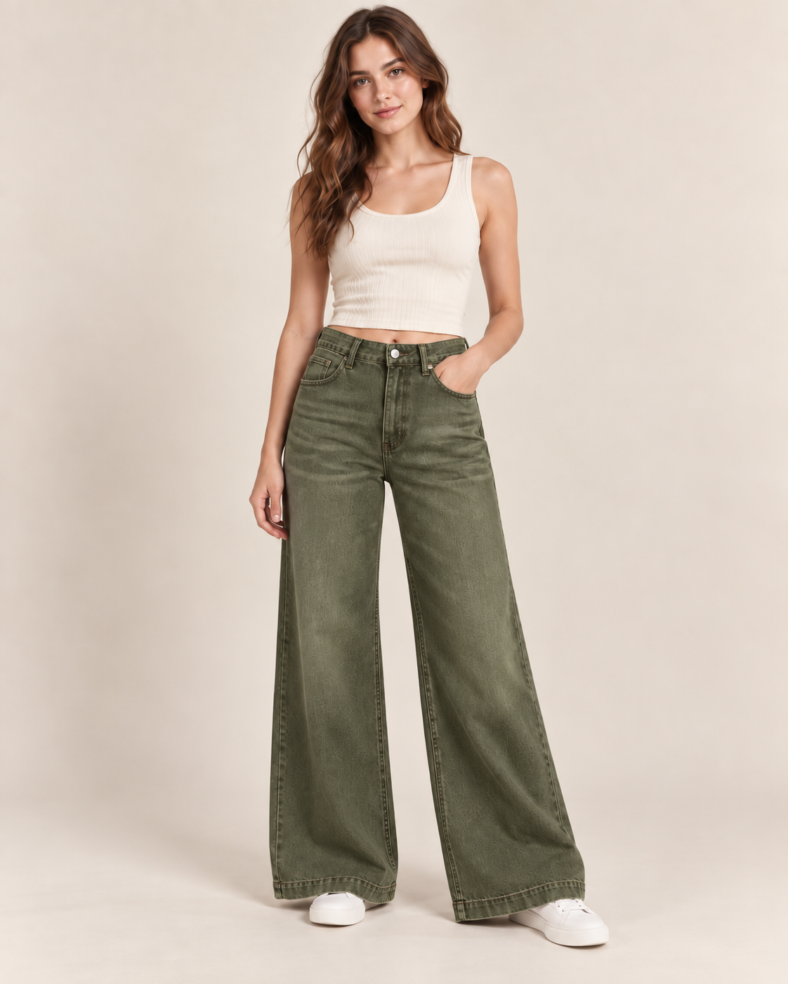 Jeans Lucía de pierna ancha · imagen 7