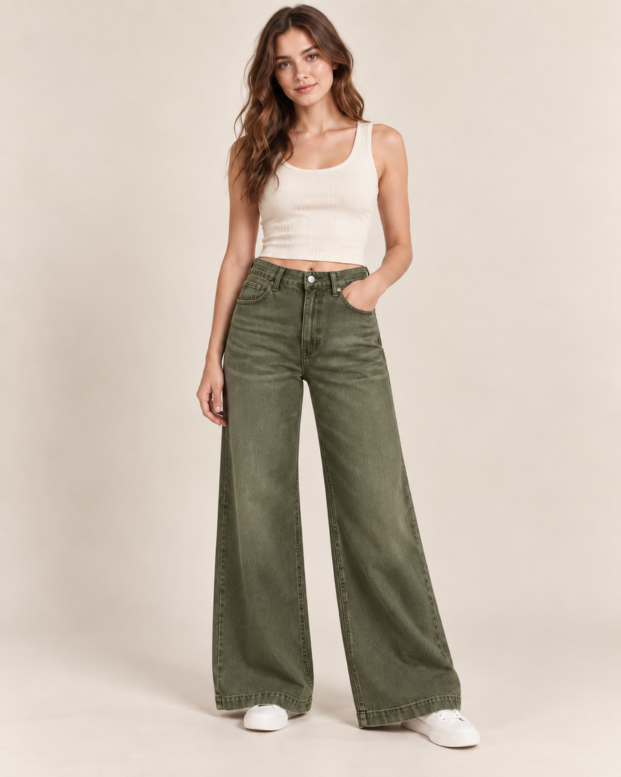 Jeans Lucía de pierna ancha · imagen 7