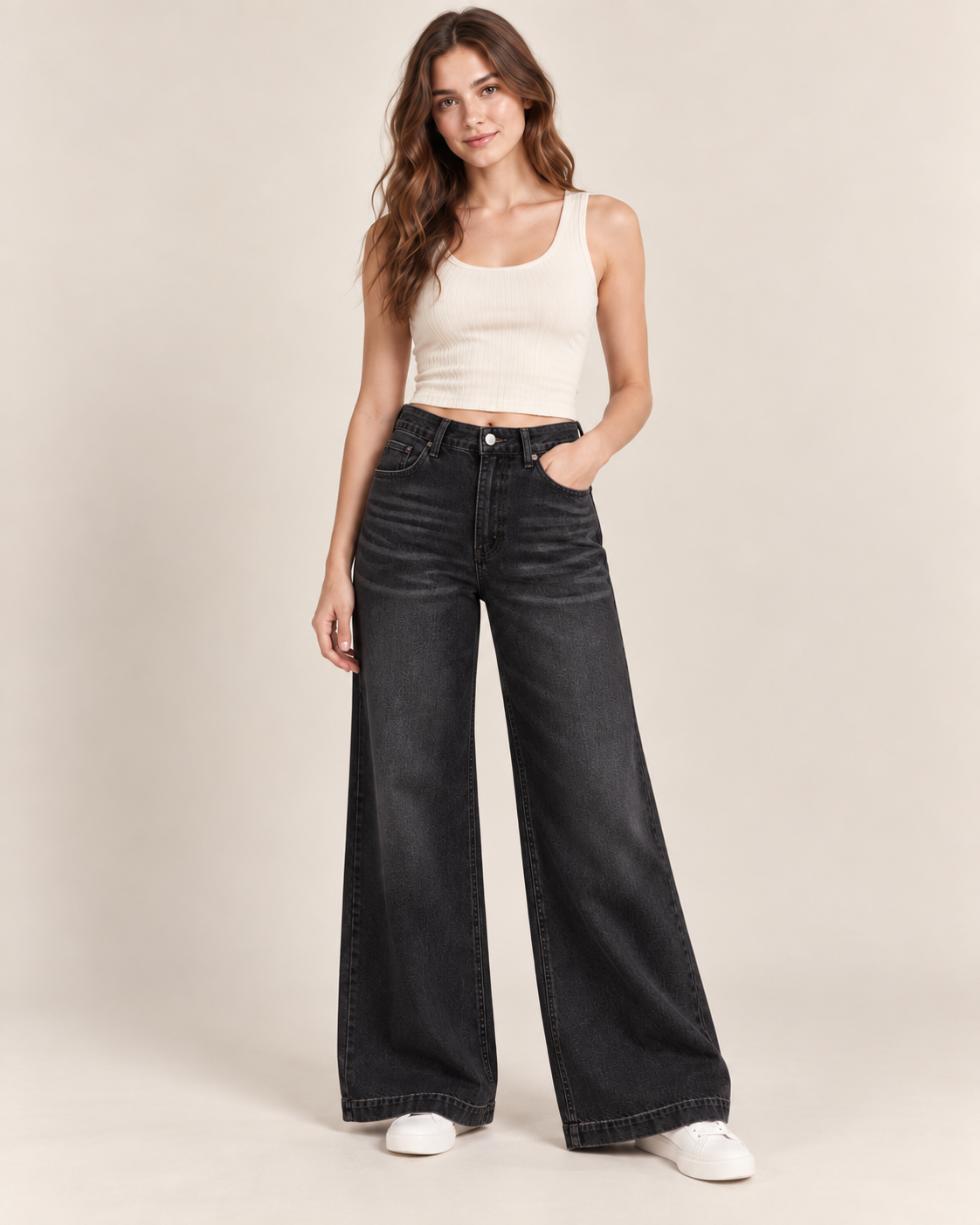 Jeans Lucía de pierna ancha · imagen 8