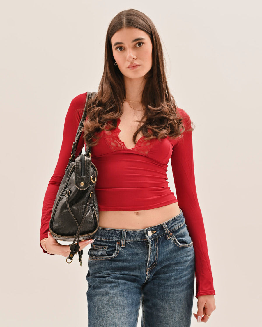 Bolso Rona vintage negro
