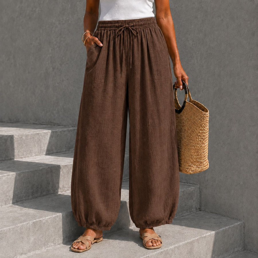 Pantalón bombacho de talla única