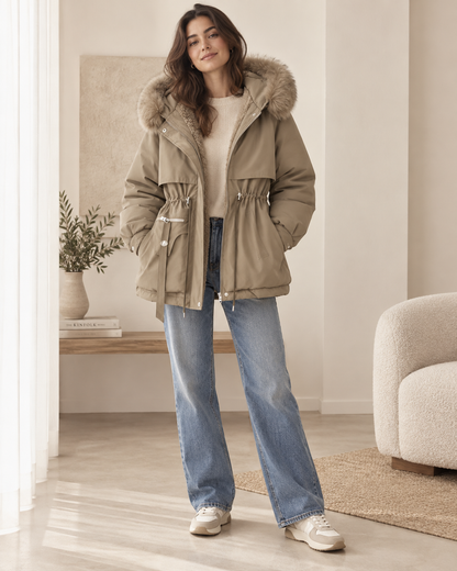 Parka Elara acolchada con pelo sintético · imagen 8