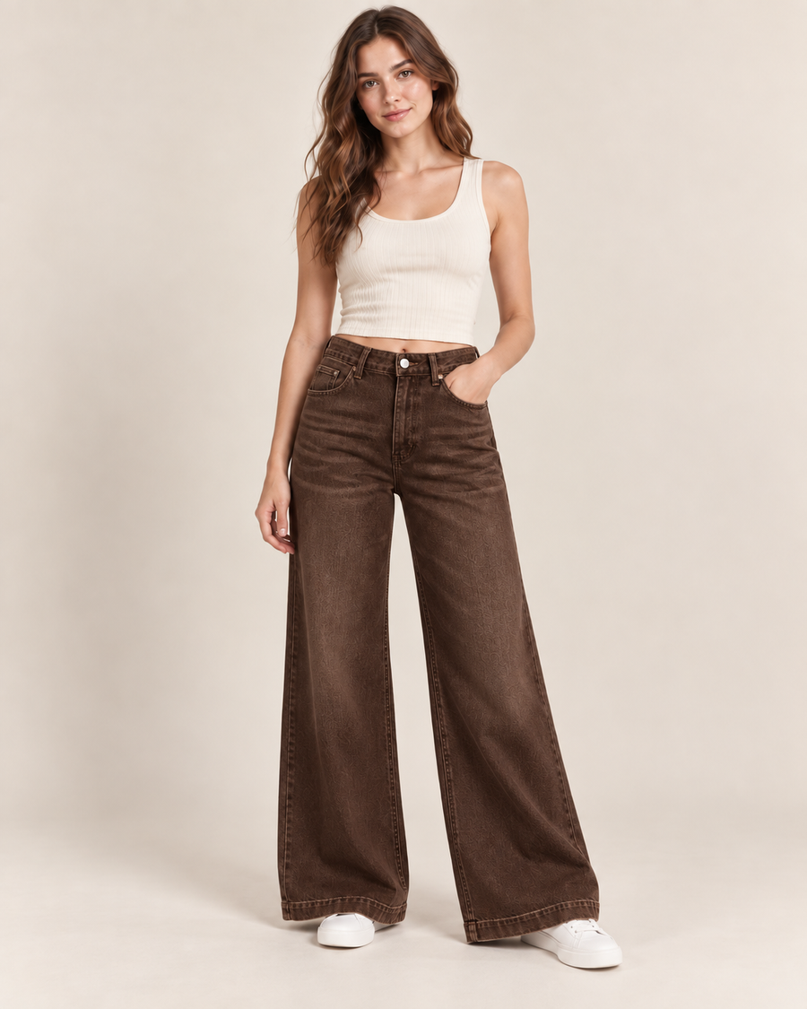 Jeans Lucía de pierna ancha · imagen 6
