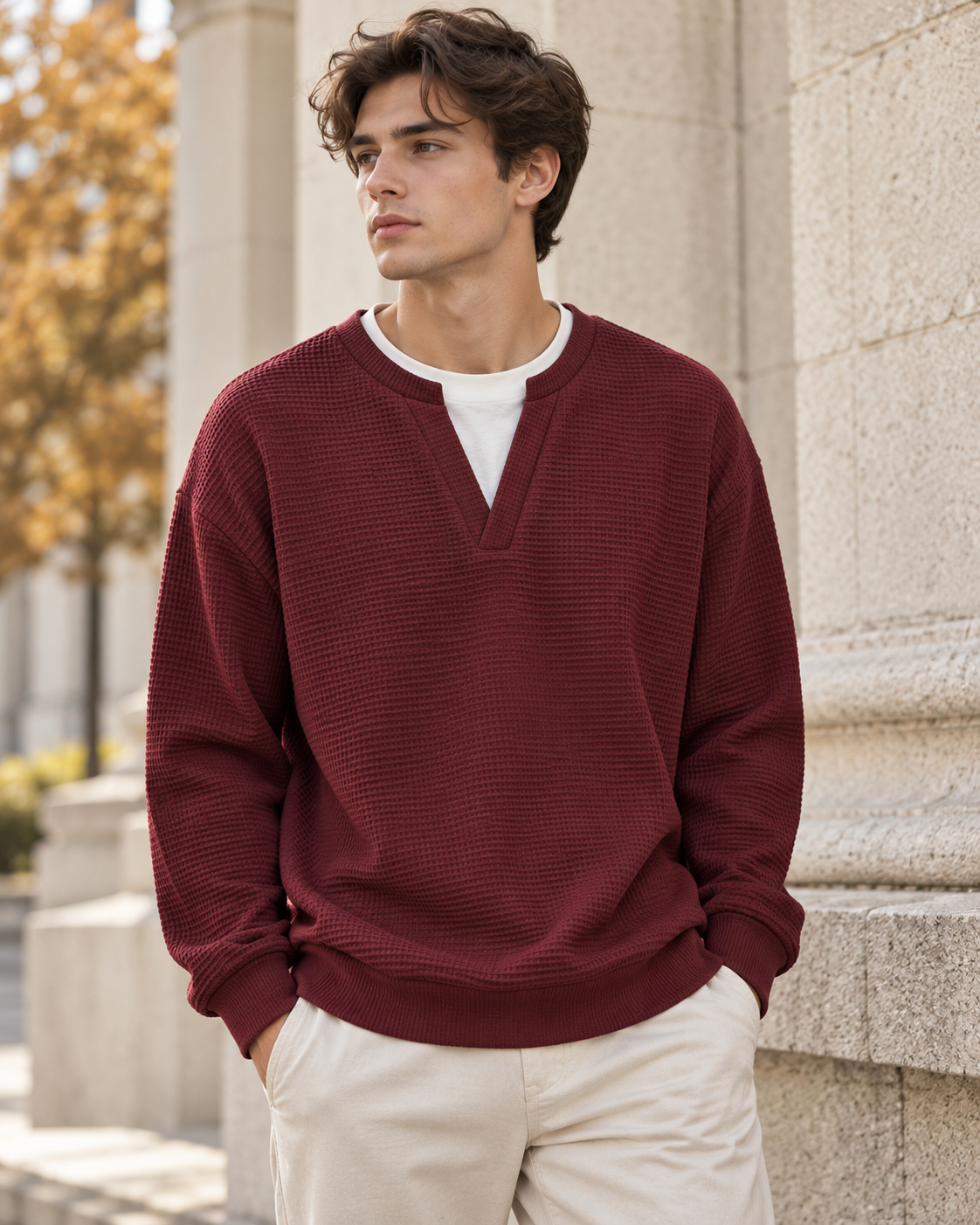 Jersey Arlo waffle de manga larga · imagen 5