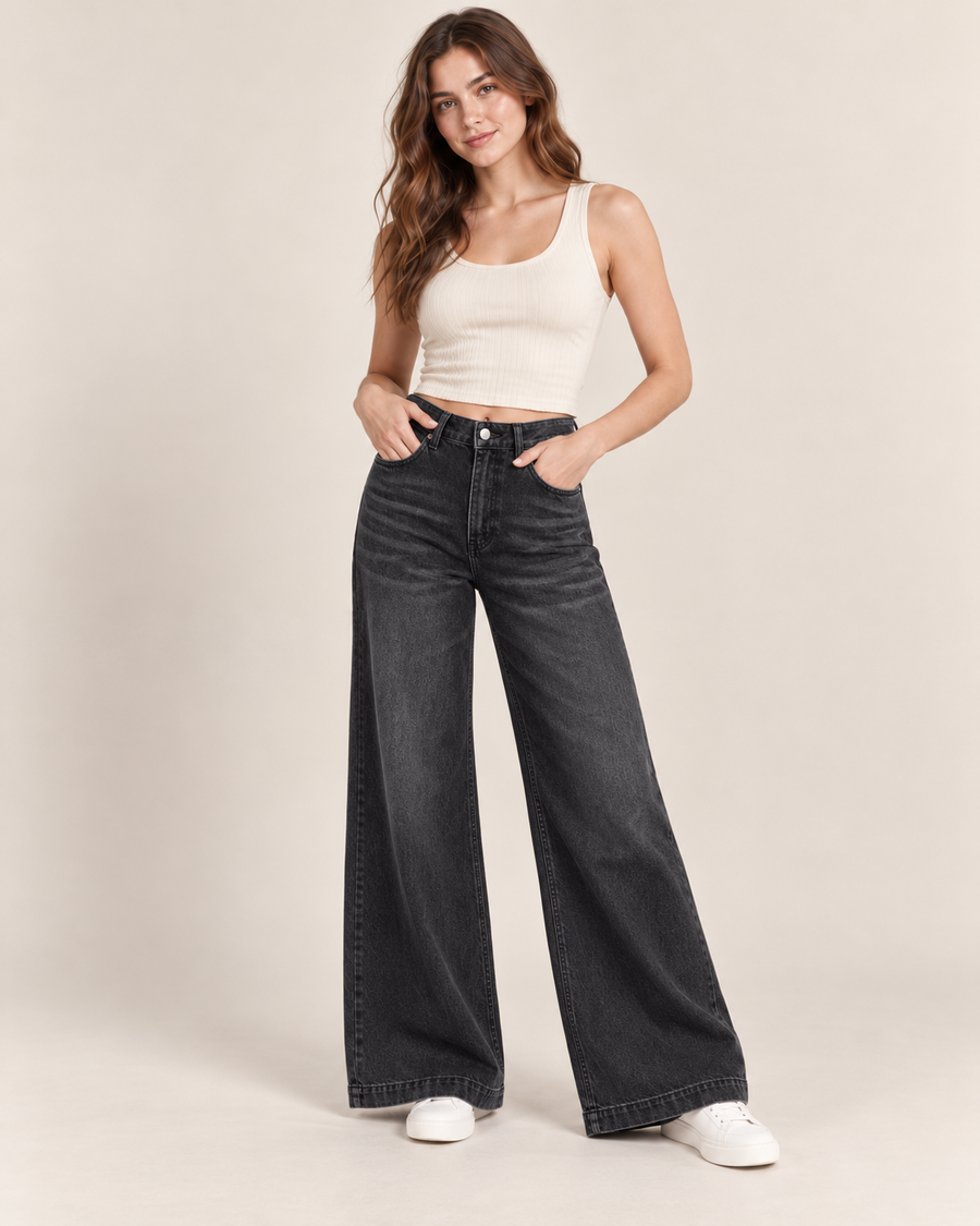 Jeans Lucía de pierna ancha · imagen 4