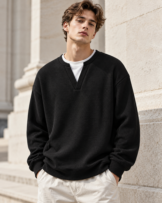 Jersey Arlo waffle de manga larga · imagen 1