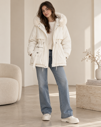 Parka Elara acolchada con pelo sintético · imagen 6