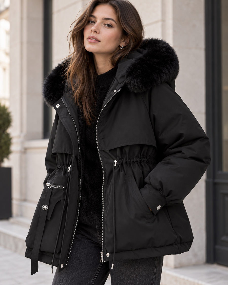 Parka Elara acolchada con pelo sintético · imagen 1