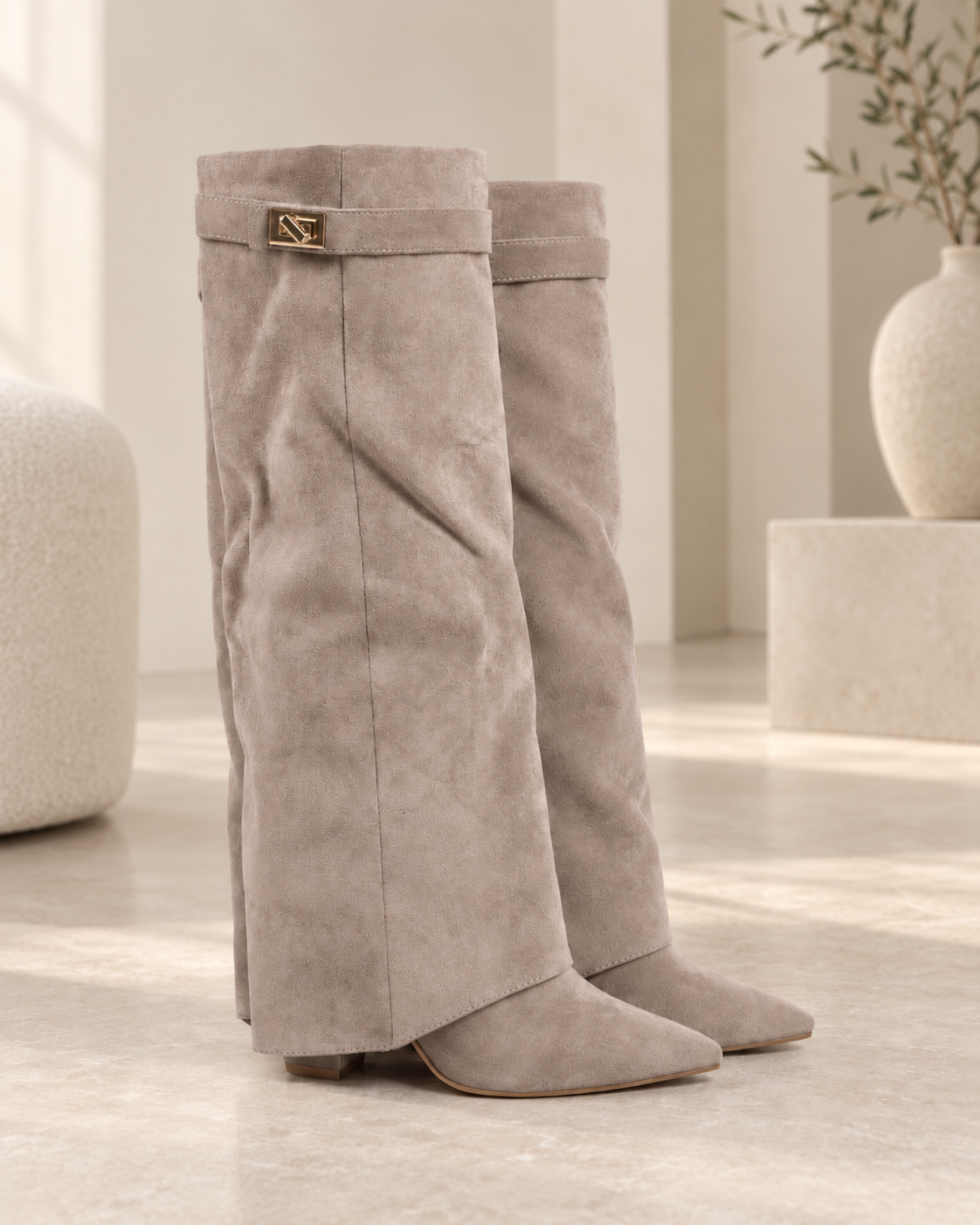 Botas Oelnor grey suede - producto
